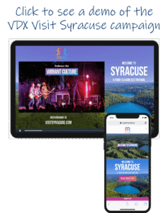 Visit Syracuse immersive video ad